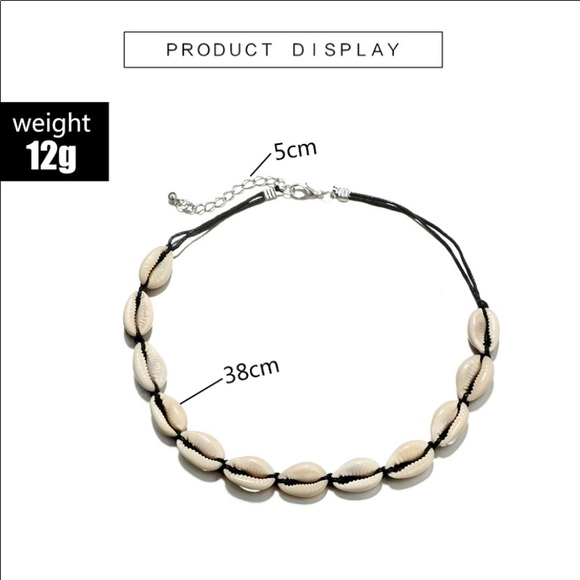 Ocean Boho Cowrie Beach POPULAR Choker (U3) - Picture 3 of 7